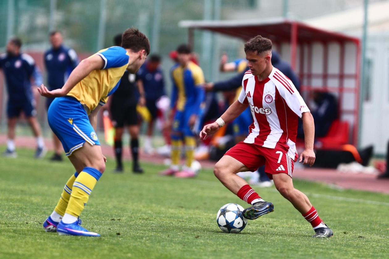 Ολυμπιακός Κ17: Επιβλητική νίκη 5-0 επί του Αστέρα Τρίπολης στο Ρέντη