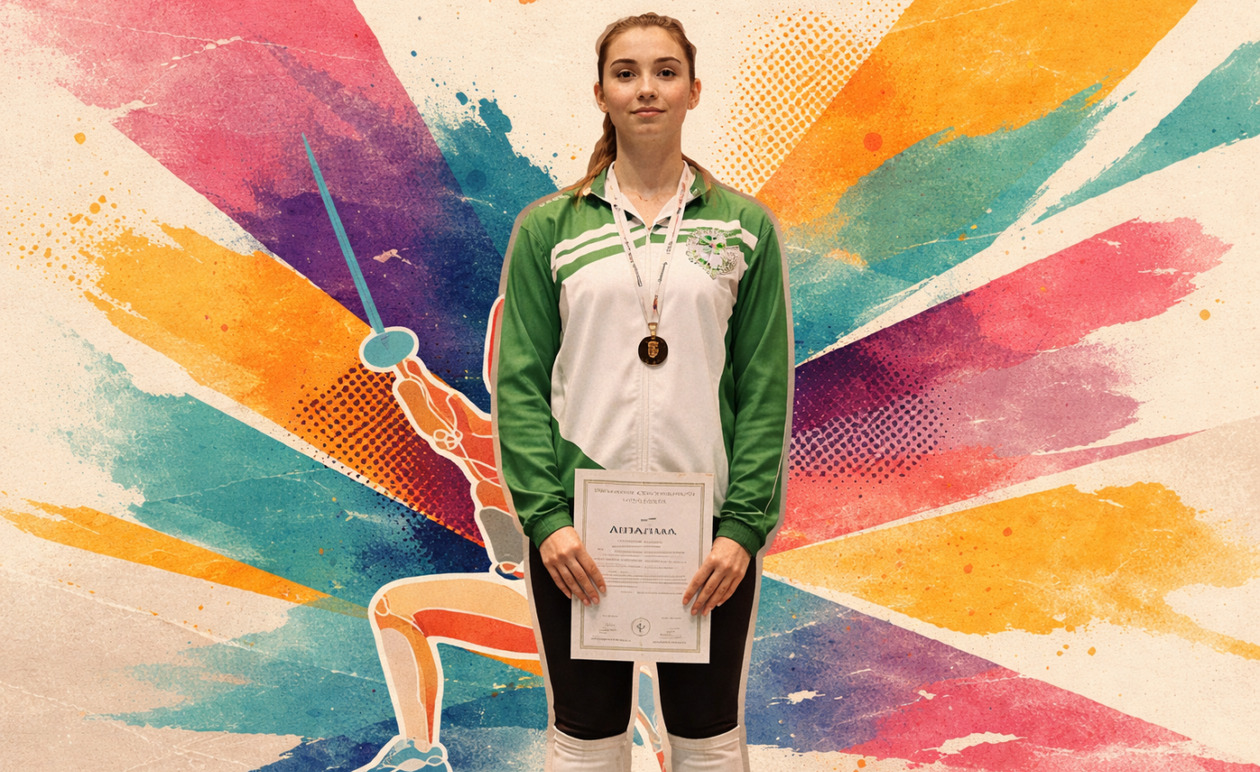 Παναθηναϊκός: Χάλκινο μετάλλιο για την Όλγα Καζάκου στο Κύπελλο Νέων γυναικών