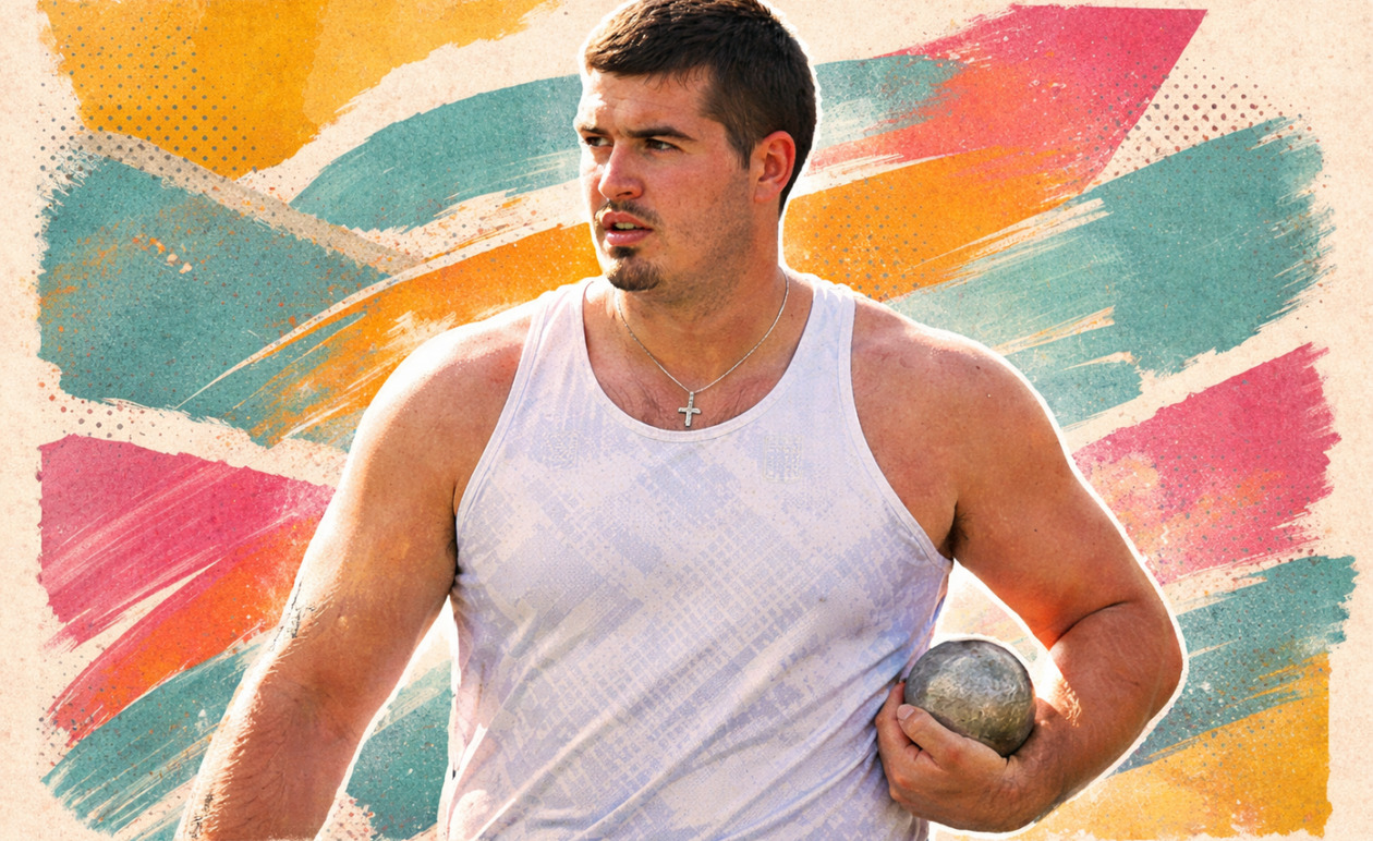 Παναθηναϊκός: Πρώτη θέση για τον Κώστα Γεννίκη στη Θεσσαλονίκη με βολή στα 18.49 μέτρα