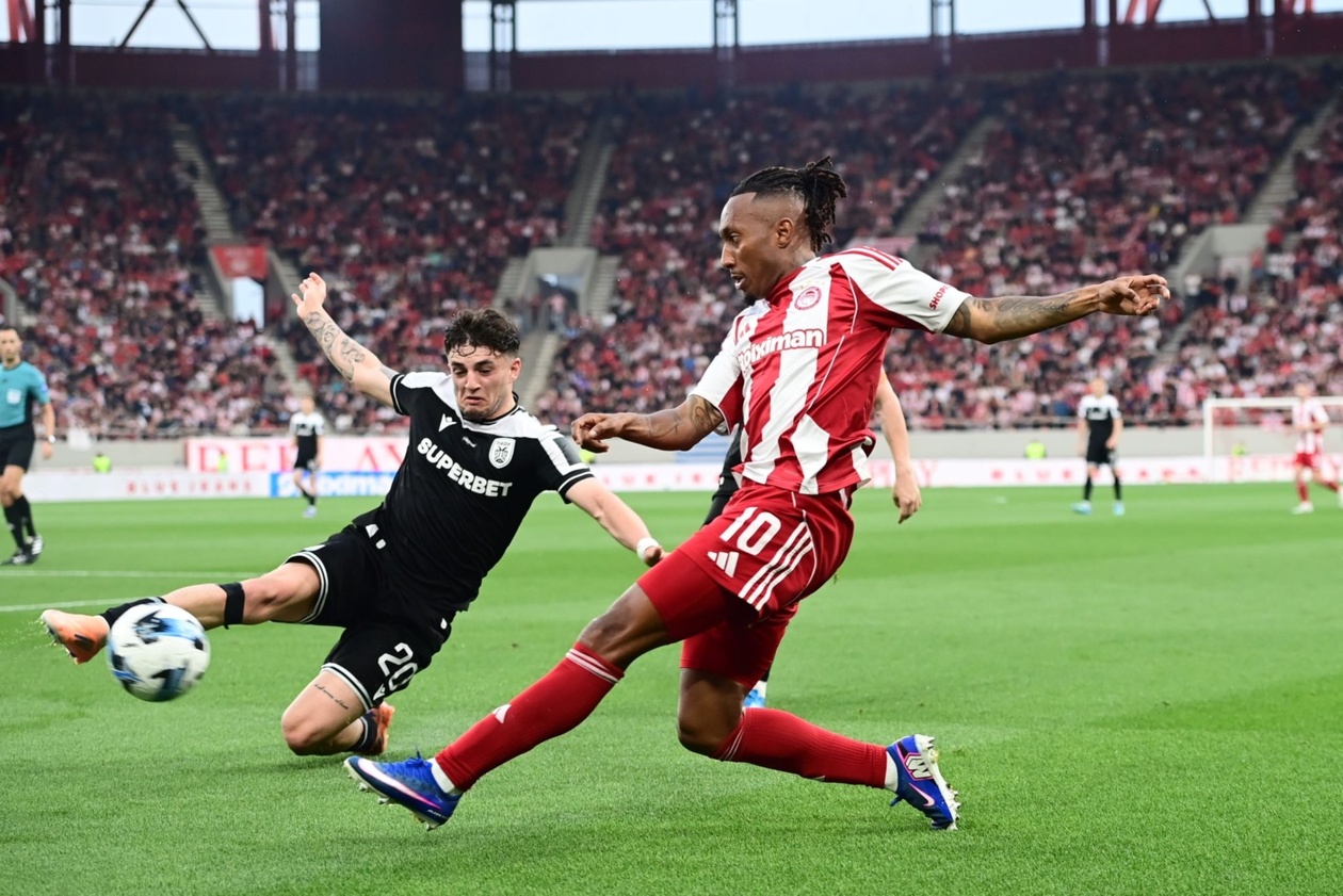 Ολυμπιακός – ΠΑΟΚ 1-1: Ανώτεροι οι «ερυθρόλευκοι» αλλά έμειναν στην ισοπαλία στο Φάληρο