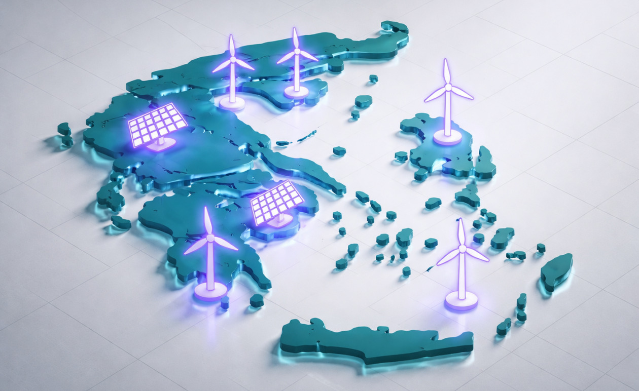 ΑΠΕ: Ο νέος ενεργειακός χάρτης της Ελλάδας έως το 2050 με ορόσημο τα φωτοβολταϊκά