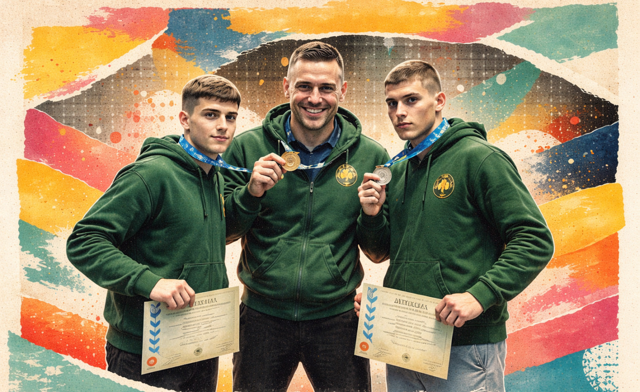 Παναθηναϊκός: Ασημένιο και χάλκινο μετάλλιο στο Πανελλήνιο Πρωτάθλημα Πάλης Κ17 στη Λάρισα