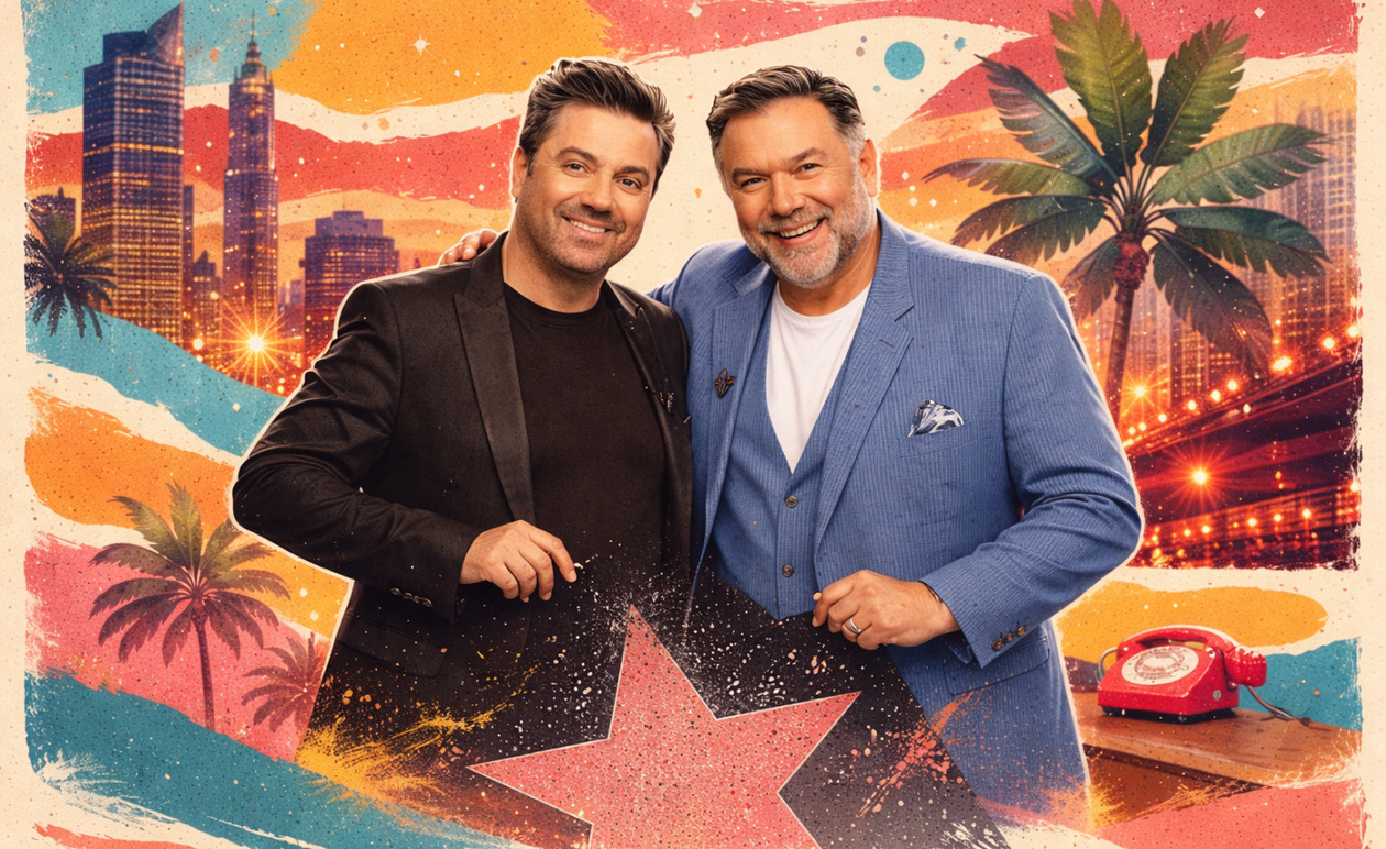 The 2Night Show: Ο Γιώργος Θεοφάνους και ο Λευτέρης Κρίκης απόψε στον Γρηγόρη Αρναούτογλου