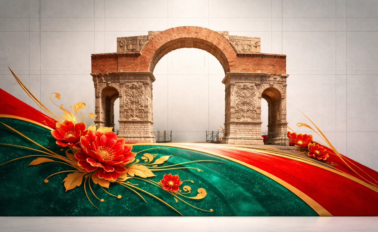 Θεσσαλονίκη: Τέλος για το «τείχος της μουντζούρας» δίπλα στην Καμάρα – Η νέα όψη του μνημείου