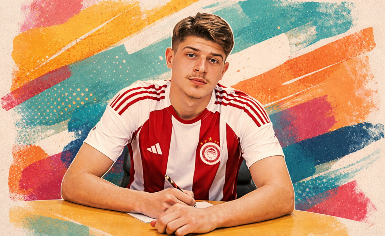 Ολυμπιακός: Επίσημα «ερυθρόλευκος» ο Παναγιώτης Σαντής – Το νέο ταλέντο από τον Βόλο