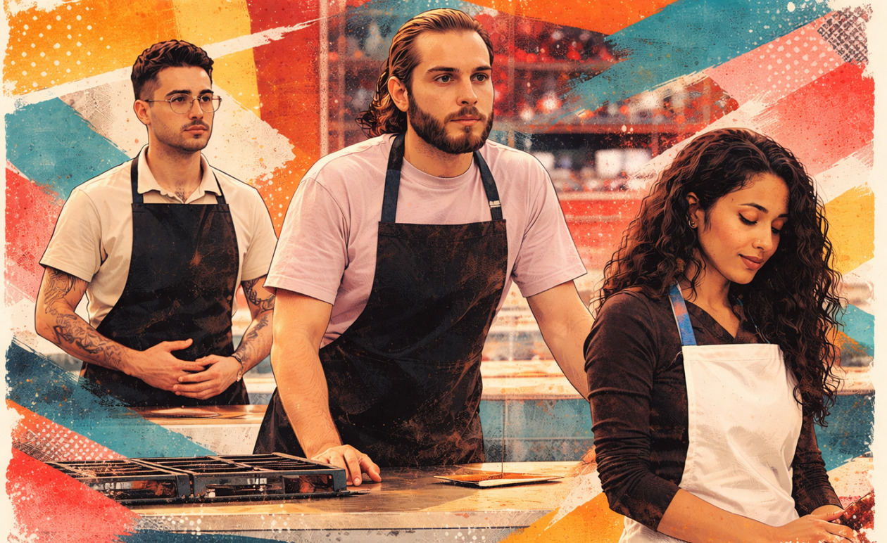 MasterChef: Ο Πέτρος και ο Βασίλης είναι οι νέοι υποψήφιοι της μπλε μπριγάδας