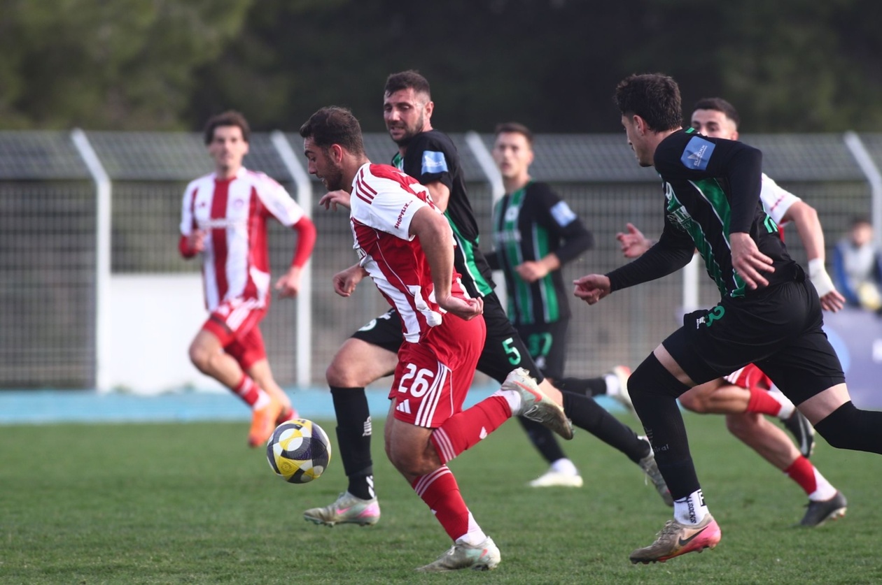 Μαρκό – Ολυμπιακός Κ23 1-1: Σοκ στο 96′ για τους ερυθρόλευκους στην πρεμιέρα των playoffs