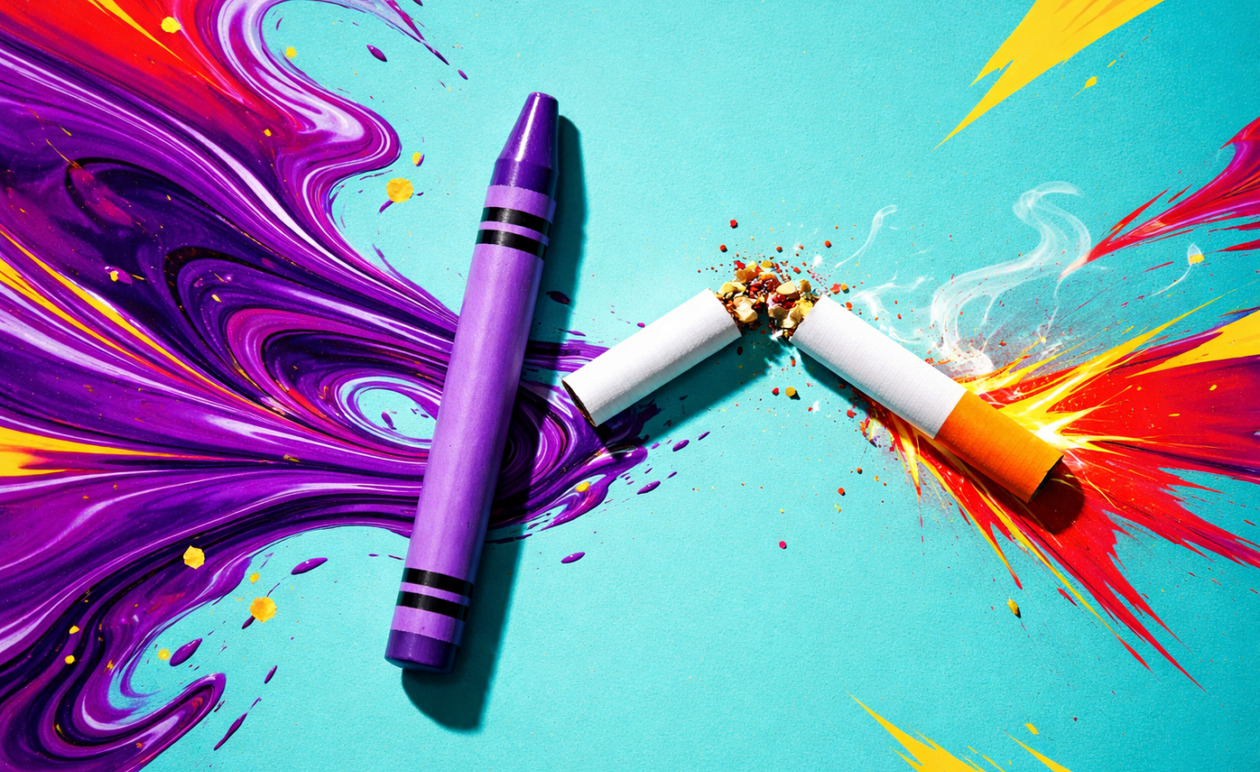 Η δύναμη μιας παιδικής ζωγραφιάς: Γιατί ένας 45χρονος εστιάτορας εγκατέλειψε το κάπνισμα μετά από 30 χρόνια