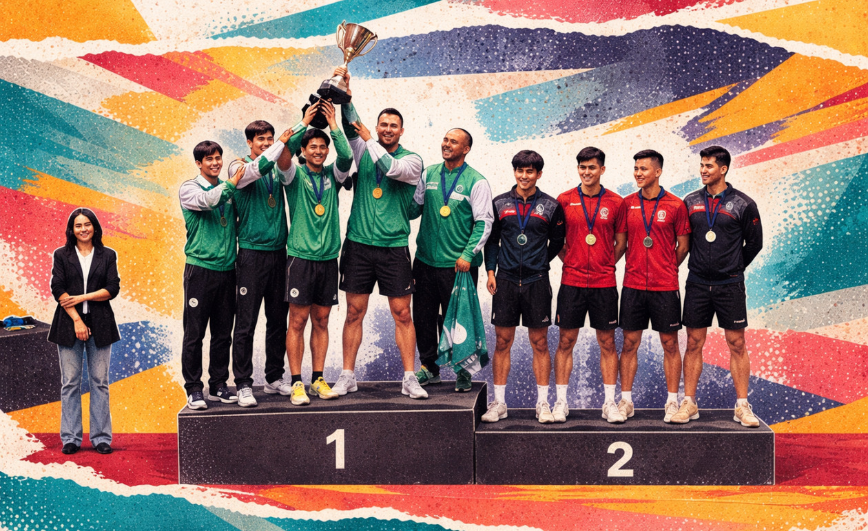 Παναθηναϊκός: Στην κορυφή της Ευρώπης με το δεύτερο Europe Trophy στο πινγκ πονγκ