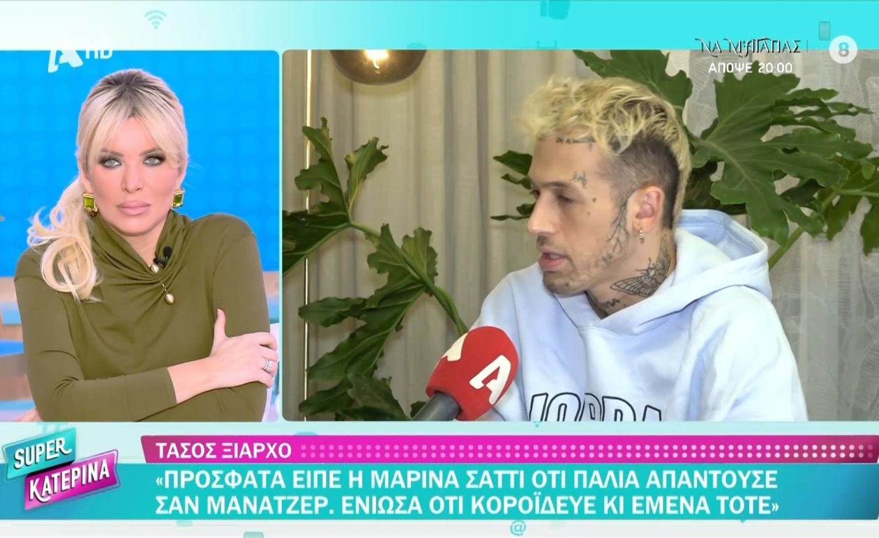 Ο Τάσος Ξιαρχός για τις συνεργασίες του και τον Φωκά Ευαγγελινό