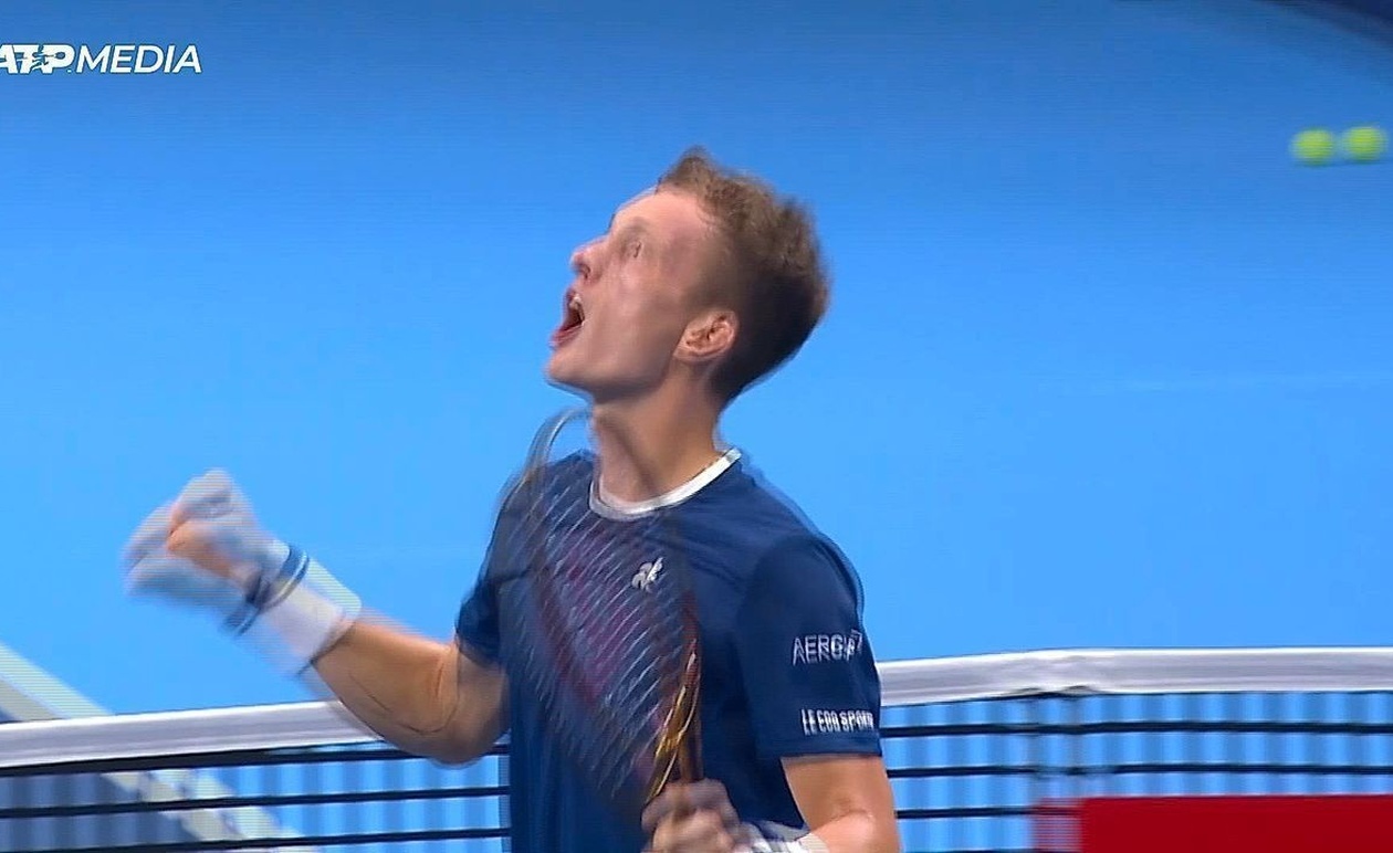 Ο Γίρι Λεχέτσκα προκρίθηκε στον τελικό του ATP European Open στις Βρυξέλλες