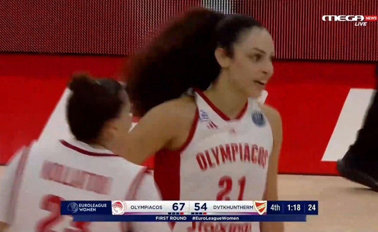 Η πρώτη νίκη του Ολυμπιακού στη EuroLeague μετά τον Ιανουάριο του 2023 με πρωταγωνίστρια τη Χριστινάκη