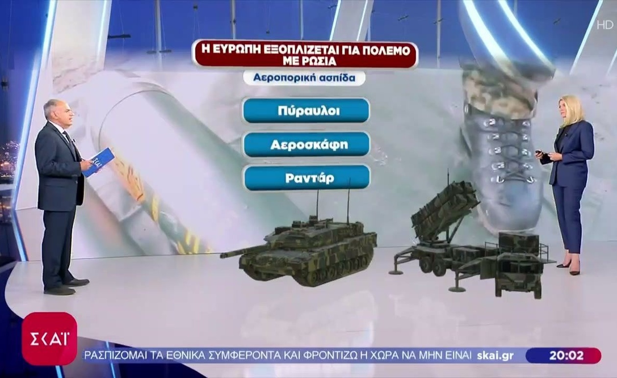 Η Ευρώπη και το σενάριο ασφάλειας απέναντι στη Ρωσία έως το 2030