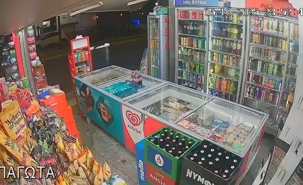 Το βίντεο ντοκουμέντο από ληστείες σε περίπτερα στα νότια προάστια