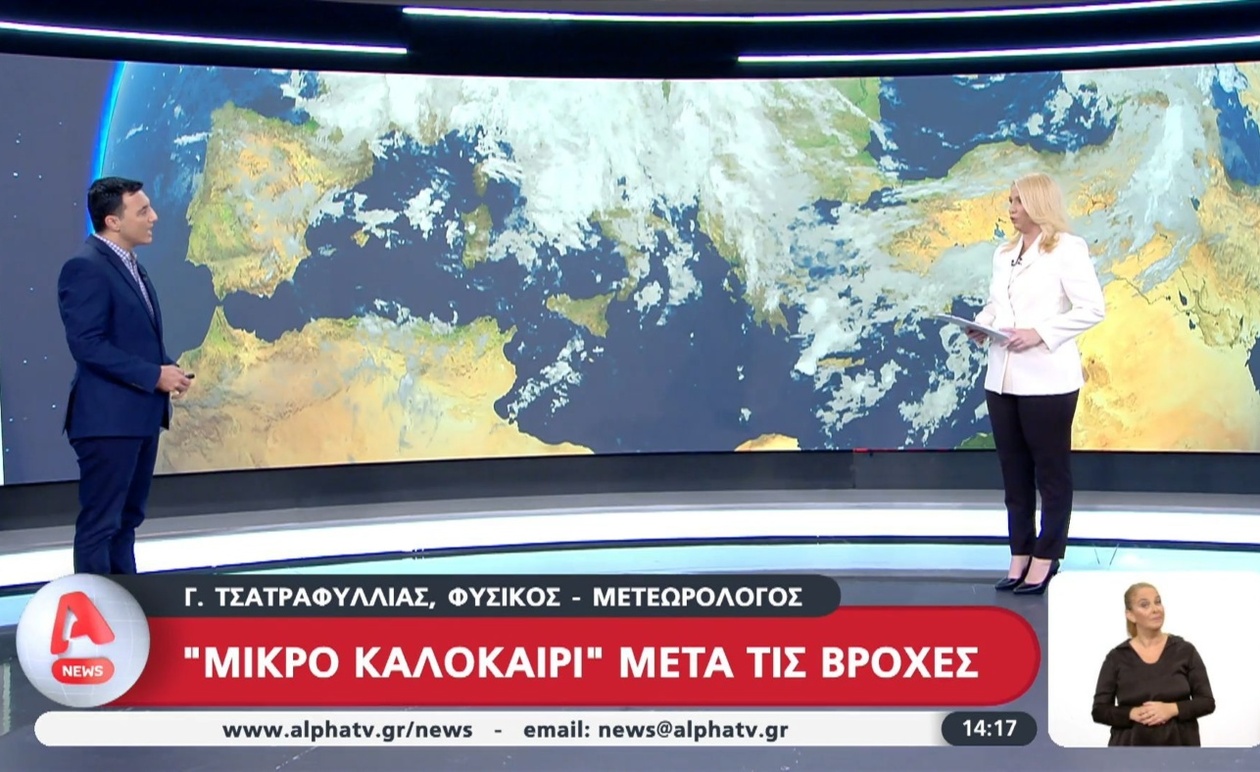 Το σκηνικό του καιρού αλλάζει: Από βροχές σε «μικρό καλοκαίρι»