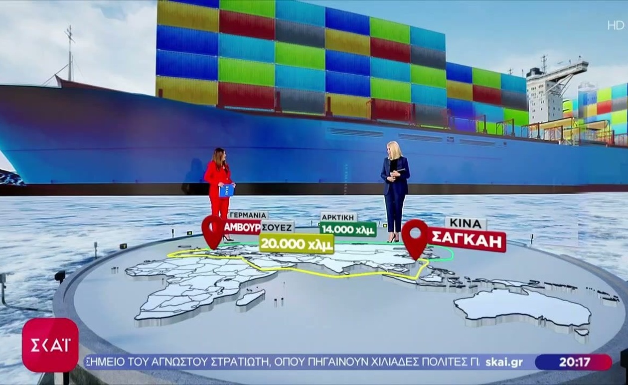 Η νέα θαλάσσια οδός της Κίνας και οι διεθνείς επιπτώσεις