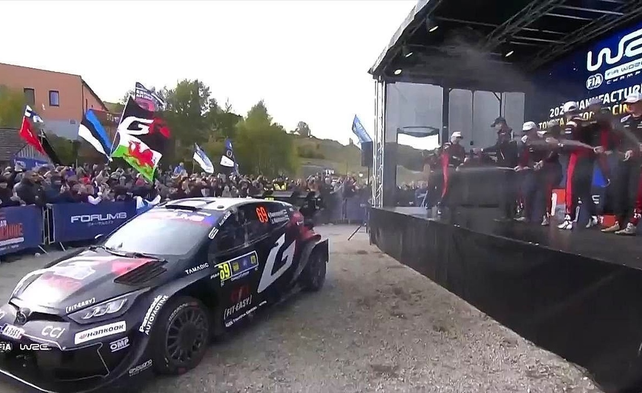 Η Toyota Θριάμβευσε Στο WRC Με Την Καθοδήγηση Του Ροβανπέρα