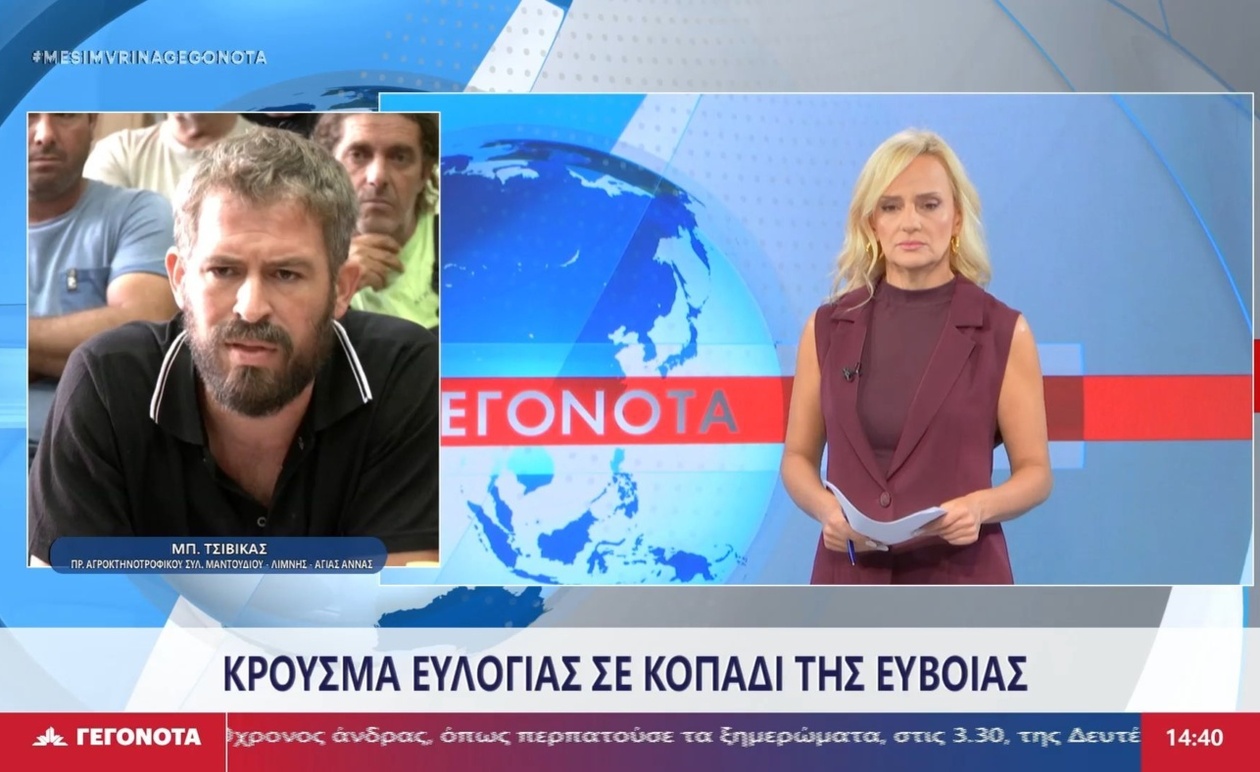 Ο Κίνδυνος της Ευλογιάς Αιγοπροβάτων Ανησυχεί τους Κτηνοτρόφους της Εύβοιας